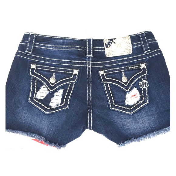 Miss Me Jean Shorts Jp7597h Size 3 